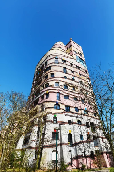 Darmstadt Germany April 2018 Russian Chapel Mathildenhoehe Unidentified People Historic — Stock Photo, Image