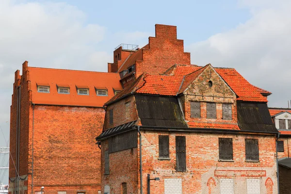 Oud Pakhuis Haven Van Stralsund Duitsland — Stockfoto