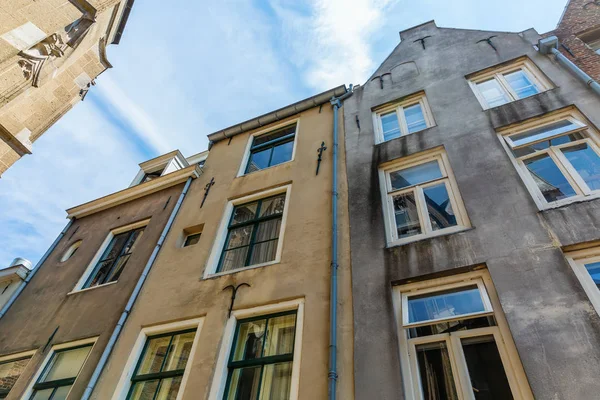 Facades Old Buildings Nijmegen Netherlands — Stock Photo, Image