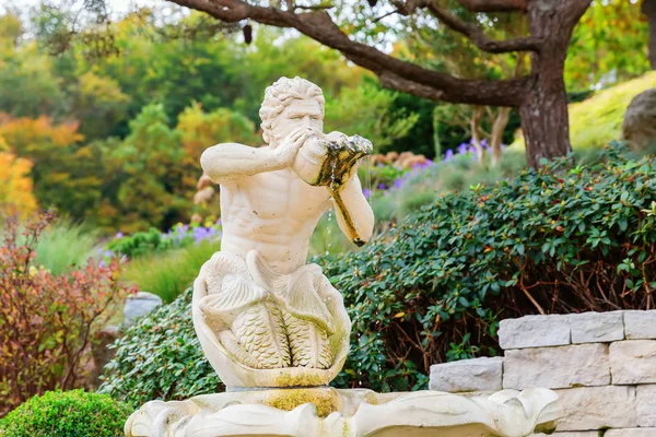 Picture Neptune Fountain Garden — Stock Photo, Image