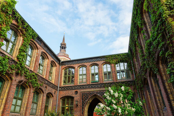 Picture of a historic building in Stralsund, Ruegen, Germany