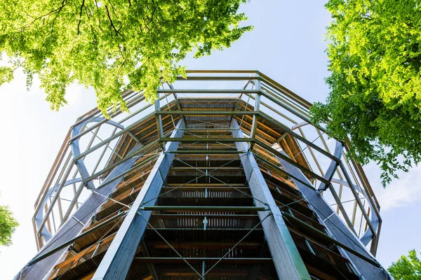 Prora Germany May 2018 Watch Tower Canopy Pathway Ruegen Unidentified — Stock Photo, Image