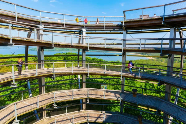 Prora Alemania Mayo 2018 Torre Vigilancia Del Sendero Del Dosel — Foto de Stock