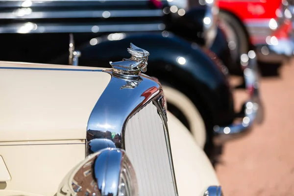 Picture Hood Ornament Radiator Historic Car — Stock Photo, Image