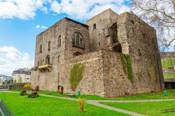 Monheim Rhein Duitsland April 2018 Broemserburg Grünhain Het Het Oudste — Stockfoto