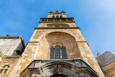 Aachen, Almanya ünlü Aachen Cathedral çan kulesi resmini