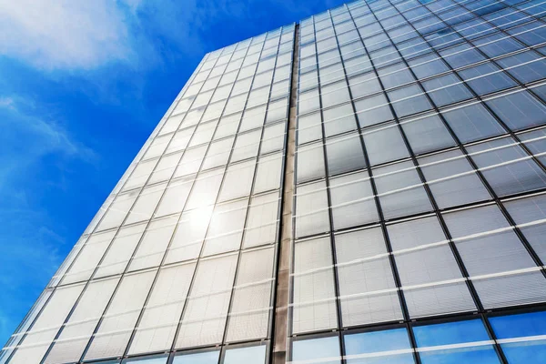 Fachada Edificio Oficinas Con Persianas —  Fotos de Stock