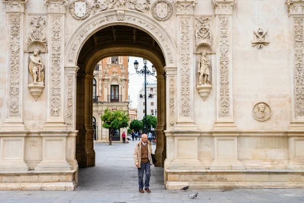 Sevilla España Noviembre 2018 Paso Subterráneo Histórico Ayuntamiento Sevilla Con —  Fotos de Stock