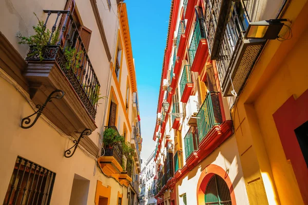 Sevilla España Noviembre 2018 Callejón Casco Antiguo Sevilla Casco Antiguo —  Fotos de Stock