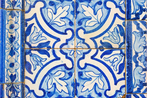 Background Picture Traditional Andalusian Tiles Seville Spain — Stock Photo, Image