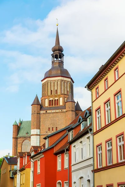 Zdjęcie Kościoła Najświętszej Marii Panny Stralsund Stralsund Niemcy — Zdjęcie stockowe