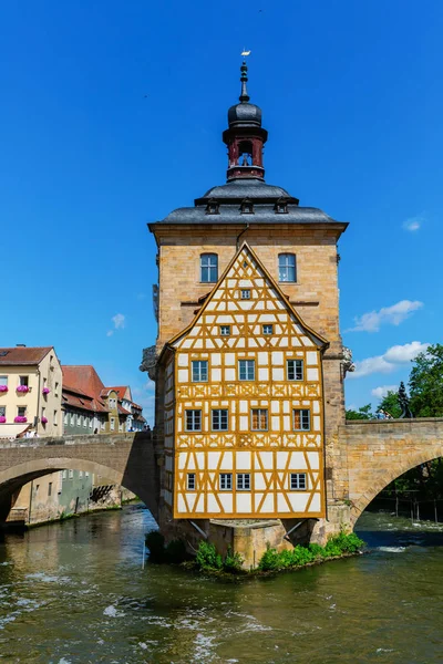 Ratusz w Bamberg, Niemcy — Zdjęcie stockowe