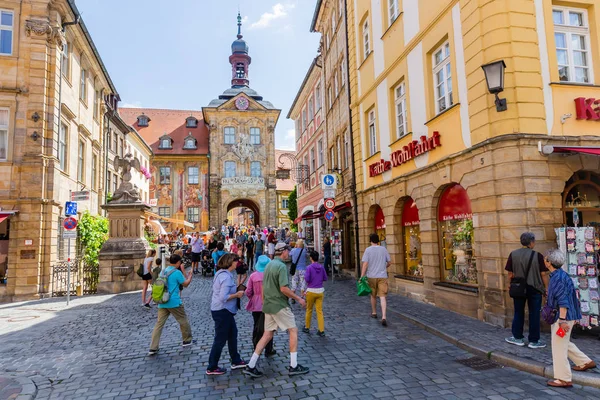 Cidade velha em Bamberg, Alemanha — Fotografia de Stock