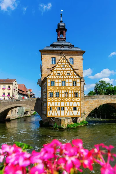 Bamberg, Almanya 'daki Old Town Hall — Stok fotoğraf