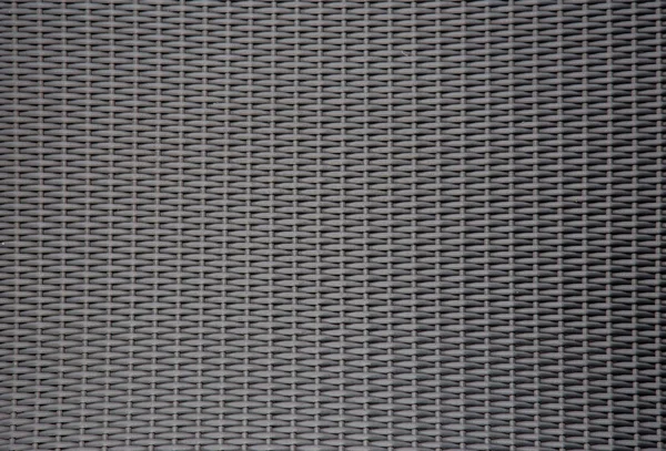 Fekete Műanyag Rattan Bútorok Háttér Textúra Közelről — Stock Fotó