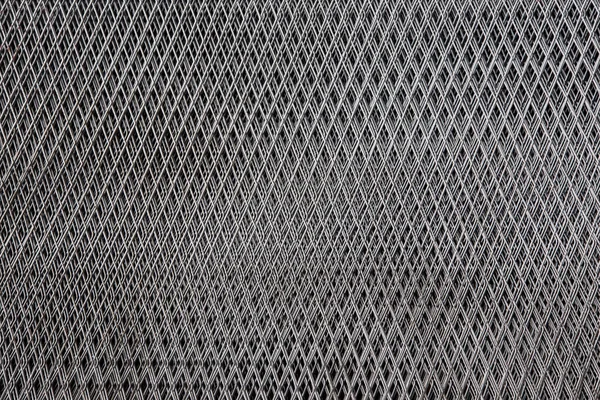 Close Steel Net Daimond Shape Texture Background — Stock Photo, Image