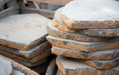 inşaat için kum taş plaka ile taş işçilik 