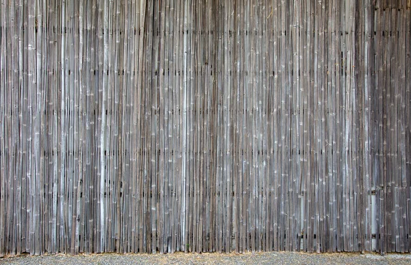 Vecchio bambù recinzione texture sfondo — Foto Stock