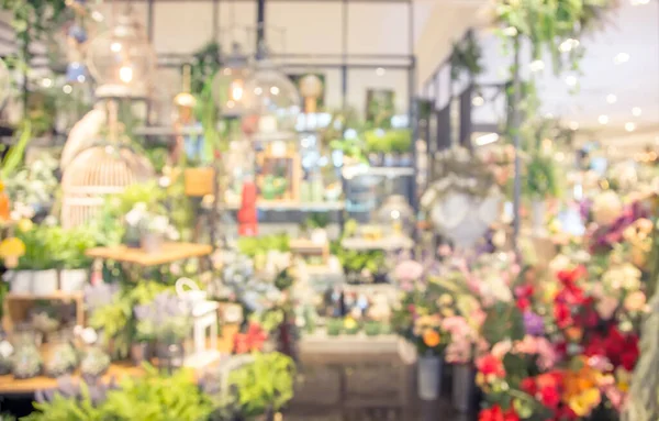 背景のための抽象的なぼやけた花店 — ストック写真