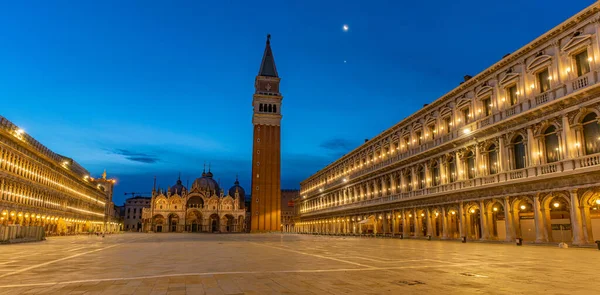 Piazza San Marco Markusplatz — Zdjęcie stockowe