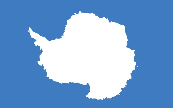 Antarktika bayrak vektör grafiği. Dikdörtgen Antarktika bayrak çizimi. Antarktika ülke bayrağı özgürlük, vatanseverlik ve bağımsızlığın bir sembolüdür..