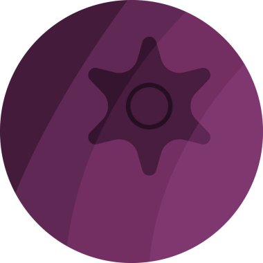 Beyaz arka planda izole edilmiş yaban mersini çizgi filminin vektör çizimi. Sağlıklı gıda, diyet, vitamin ve alerji kavramı. Ambalaj kağıdı, kumaş, tekstil, duvar kağıdı, ağ yapımında kullanılabilir