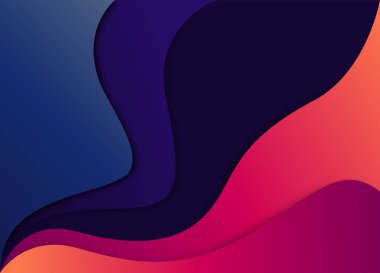 Soyut arkaplan, vektör ve illüstrasyon için kitap kesme biçimi aç.