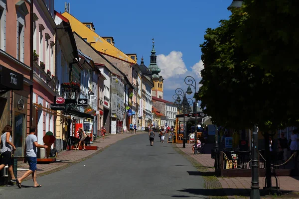 2018 Ancient City Banska Bystrica Central Slovakia Old Town Main — Stock Photo, Image