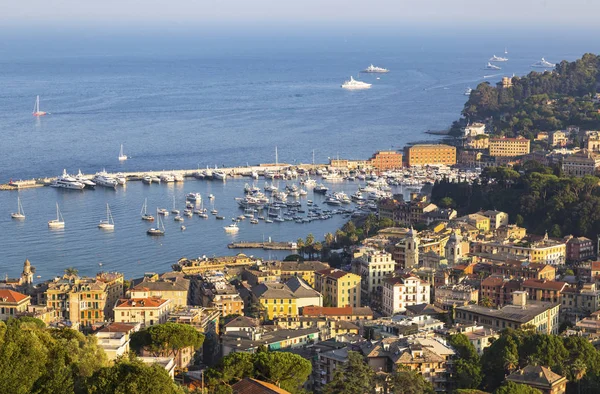 City Santa Margherita Ligure Resort Italy Italian Riviera Europe View — Stock Photo, Image