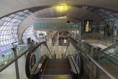 04.03.2018. Suvarnabhumi Havaalanı - Bangkok Uluslararası Havaalanı. Tayland. İç. Turizm destinatio