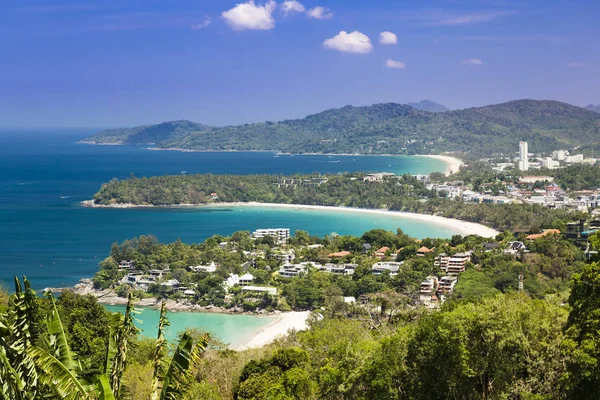 Paraíso Tropical Ilha Tropical Costa Oceânica Phuket Praias Lagoas Vista — Fotografia de Stock