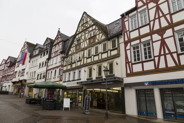 2018 Starobylého Města Montabaur Porýní Falc Německo Ulice Starého Města — Stock fotografie