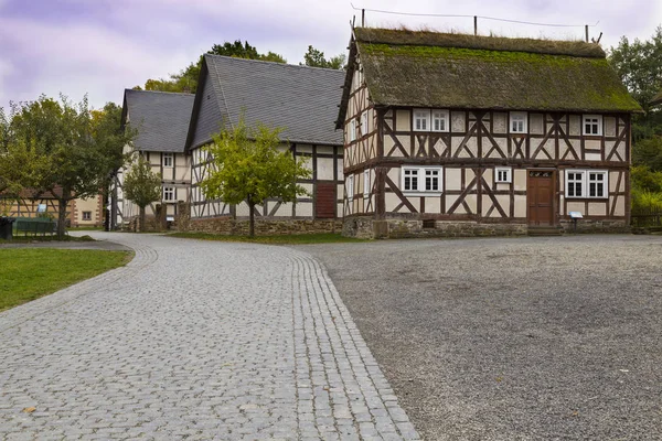 Хессенпарк - музей под открытым небом в Гессене, Германия — стоковое фото