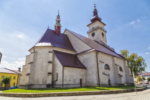 Church of the Virgin Mary's Ascension. Town Podolinec. SLovakia