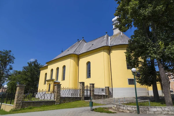 Kościół ewangelicki. Spisska Bela. Słowacja. Europie — Zdjęcie stockowe