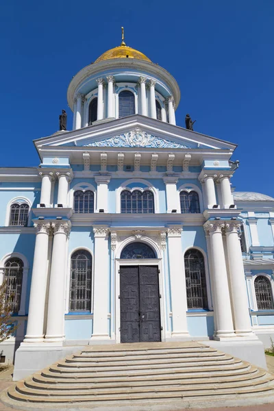 Katedral Transfigurasi Penyelamat Kuno. Kota Sumy, Ukraina — Stok Foto