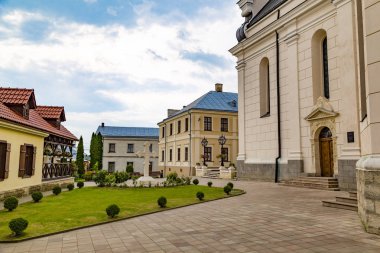 Antik Basilian manastırı açık havada. Şehir Zhovkva. Batı Ukrai
