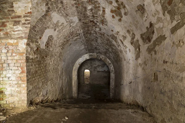 Mystical ruins. Old fort Tarakanivsky,  Rivne region. Ukraine — Stock Photo, Image