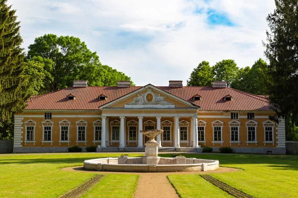 View Palace Park Ensemble Village Samchyky Outdoor Classicism Empire Monument — Stock Photo, Image