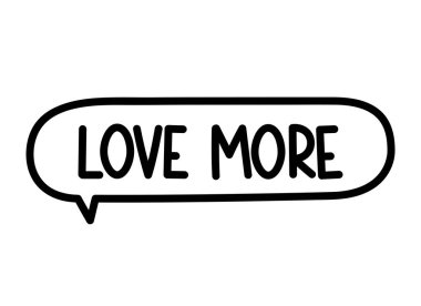 Daha çok yazıya bayılırım. El yazısıyla yazılmış resimli harfler. Konuşma balonunda siyah vektör metni. Basit taslak işaretleme biçimi. Sohbetin taklidi.