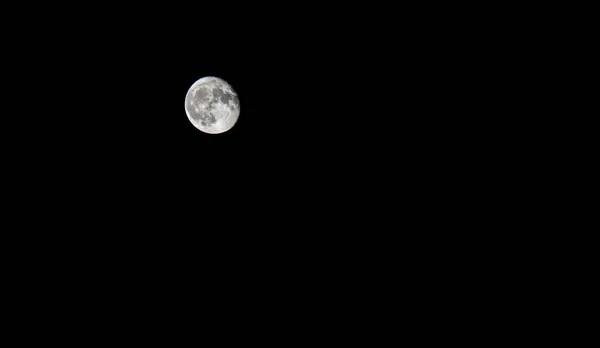 Luna Llena Cielo Nocturno — Foto de Stock