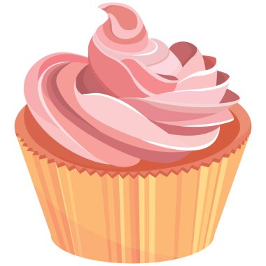 Beyaz arka planda izole edilmiş lezzetli pasta..