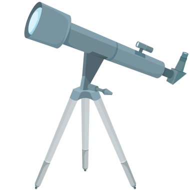 Tripod üzerindeki teleskop.