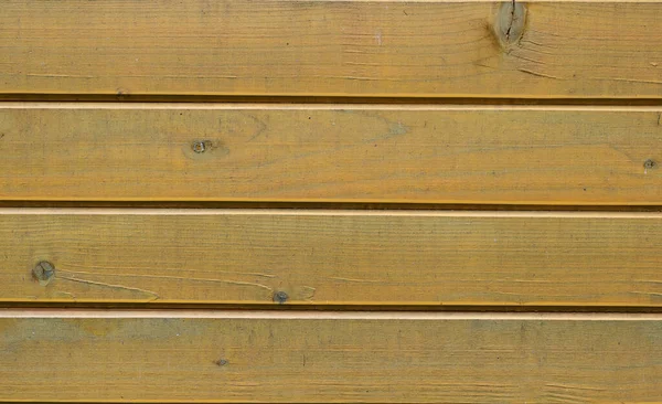 Pared Una Casa Madera Hecha Tablas Con Nudos Antecedentes Texto — Foto de Stock