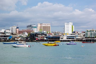 Pattaya, Tayland - 18 Mayıs 2018: Turist eğlencesi 