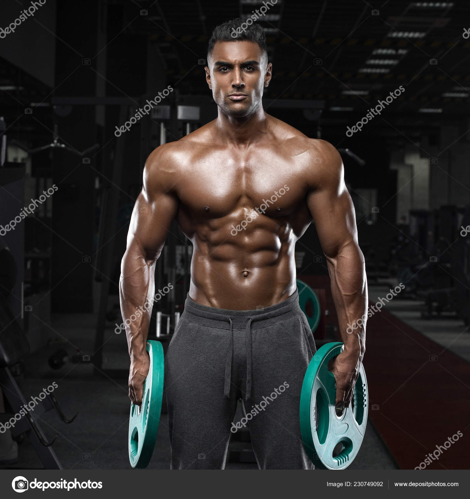Arab Bodybuilder Workout