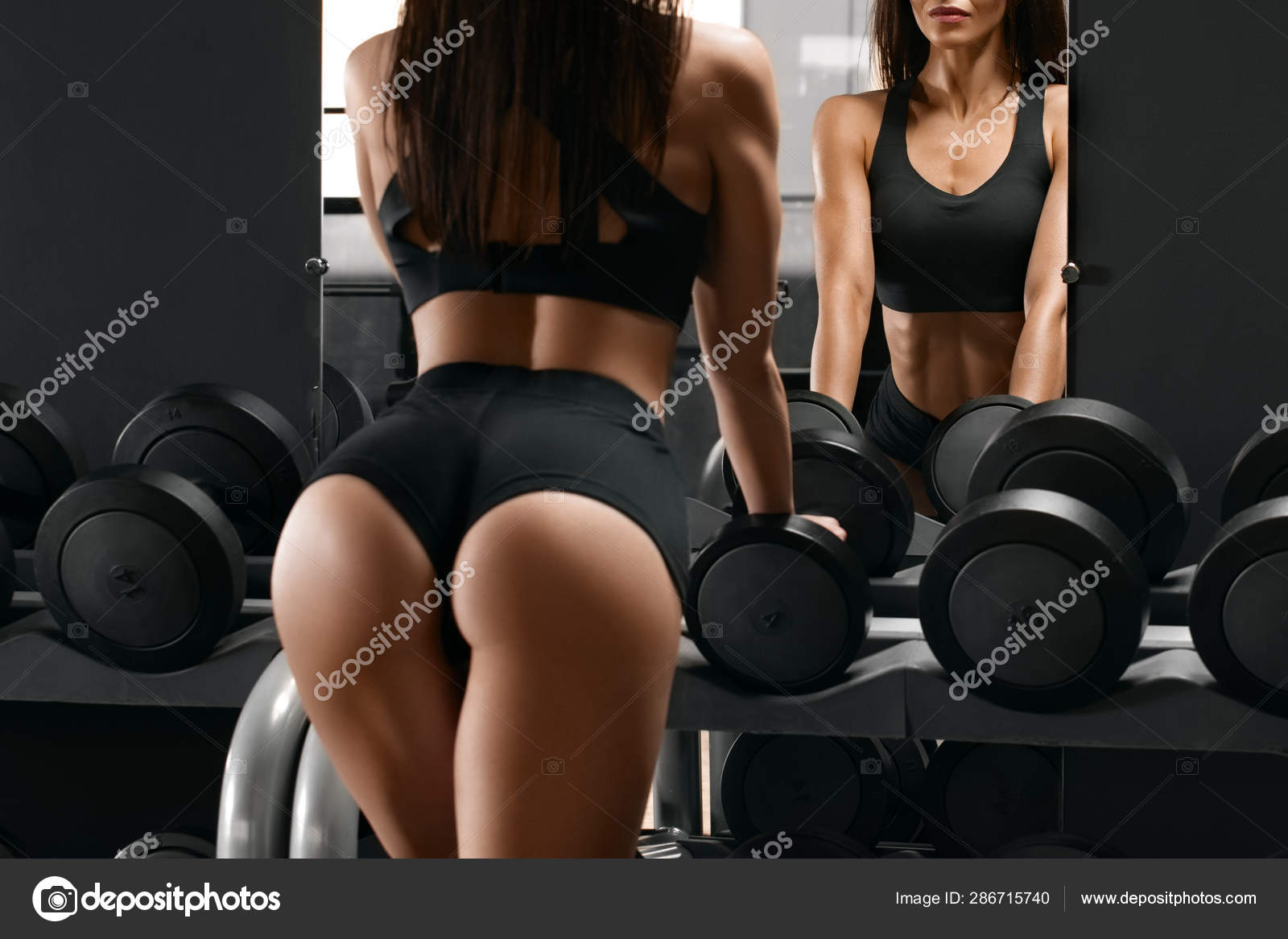 Sexy workout booty