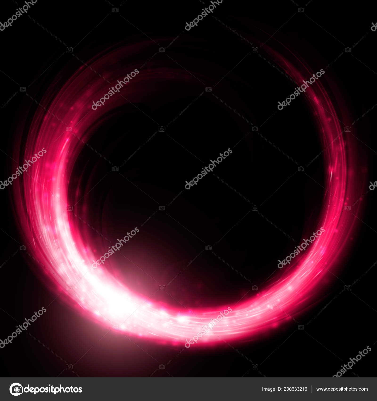 Red Glowing Ring Background Stock Photo by ©LDenis 200633216