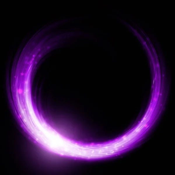 Purple glowing ring (background)