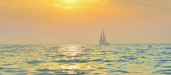 Sailboat in the Adriatic sea.